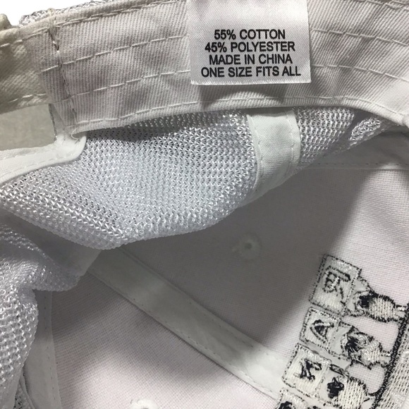 Baseball Cap Rancho Los Malulos Restaurant Mesh Hook & Loop Embroidered Graphic - Picture 8 of 9